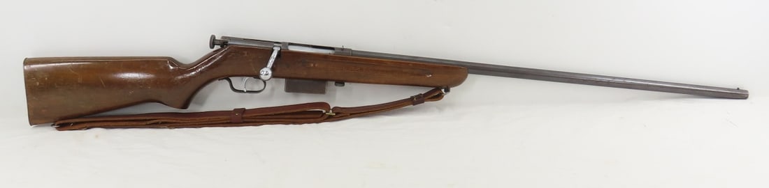 Continental Arms 1933 .410 Bolt Action Shotgun: Continental Arms 1933 .410 Bolt Action Shotgun - NVSN, 26" barrel with front bead and rear fixed sight, magazine feed, take down, 1 piece pistol grip wood stock with grooved hand guard area, metal but