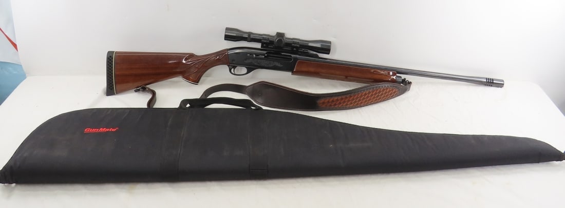 Remington Model 1100 LT-20 20 GA Shotgun: Remington Model 1100 LT-20 20 GA Shotgun - SN# P001708K, 24" ported barrel - Hastings Paradox by Verney- Carron made in France, cantilever scope mount with Weaver 4-1 scope. 2 3/4" chamber, high