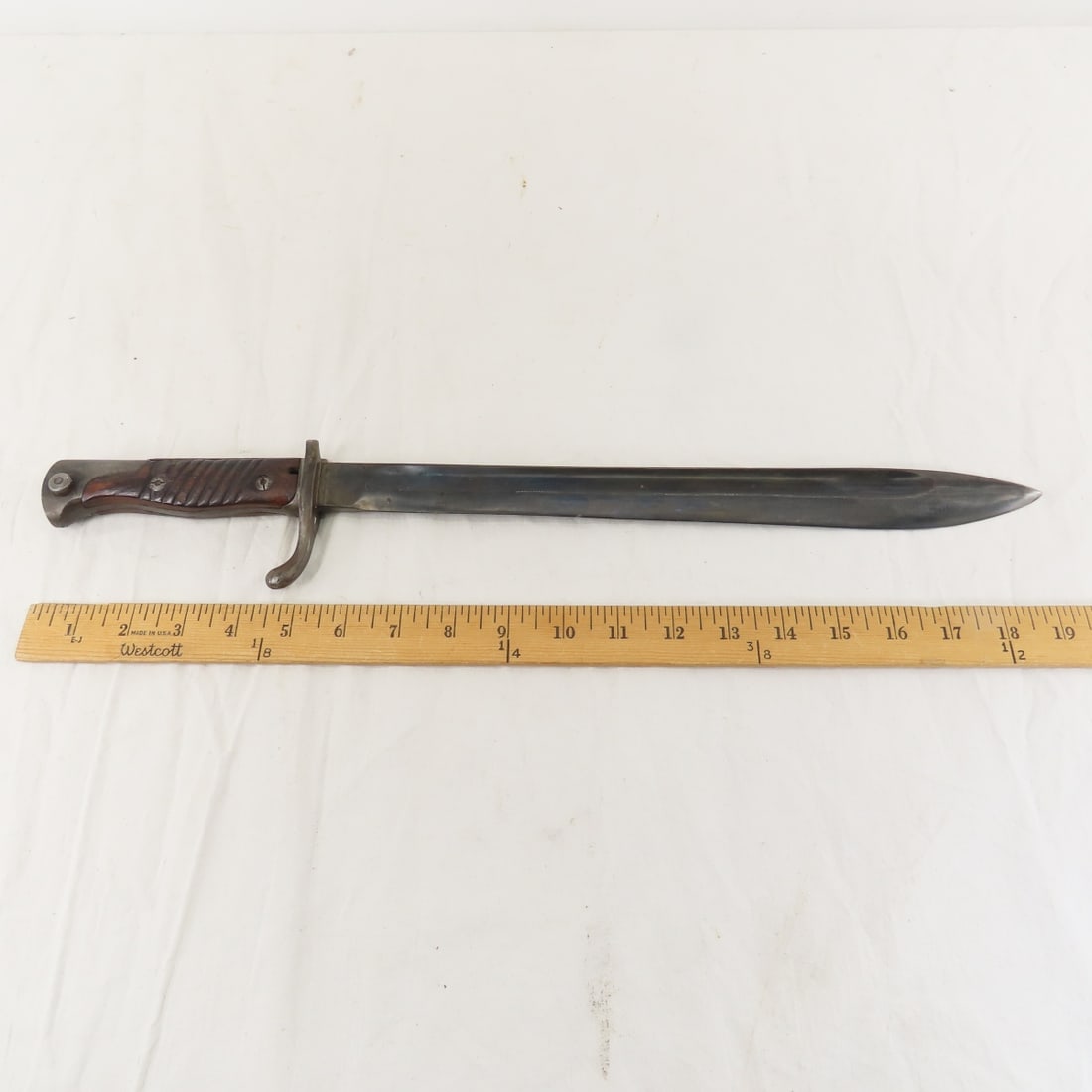 WWII German 1898/05 Sword Bayonet & Scabbard - 3