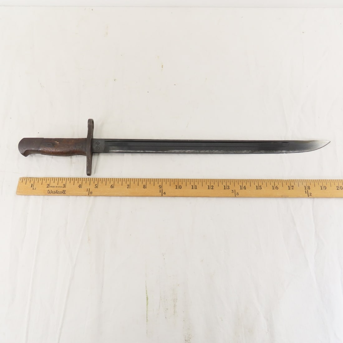 WWII Japanese Arisaka Type 30 Bayonet & Scabbard - 3