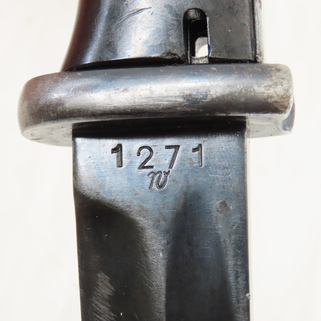 WWII Era German K98 Bayonet, Scabbard & Frog - 11