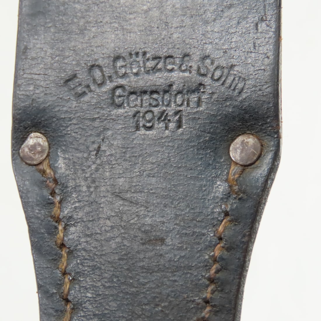 WWII Era German K98 Bayonet, Scabbard & Frog - 16