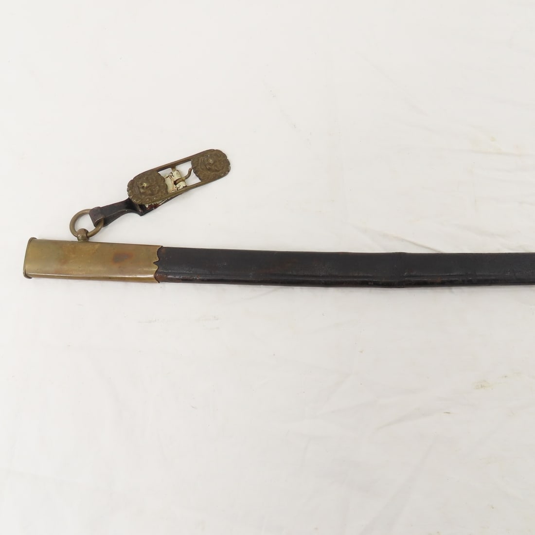 German WKC Sword in Leather Sheath with Buckle - 17