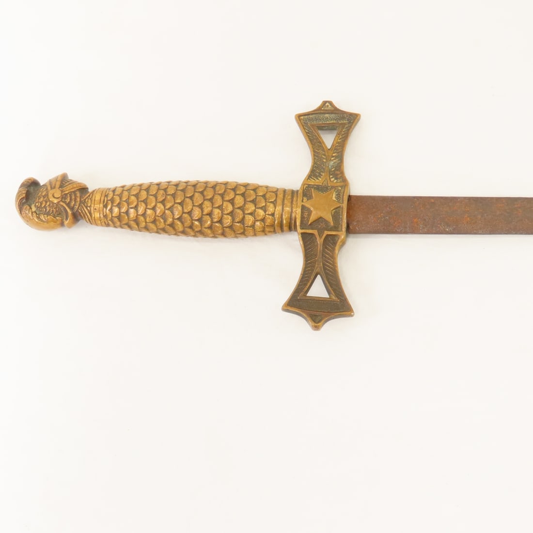 Vintage Fraternal Sword, Rusty Blade - 3