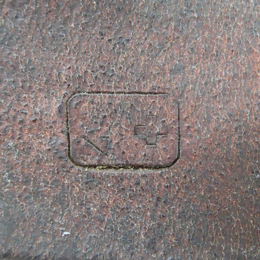 Swiss Army Cavalry leather ammo belt / 6 pouches - 12