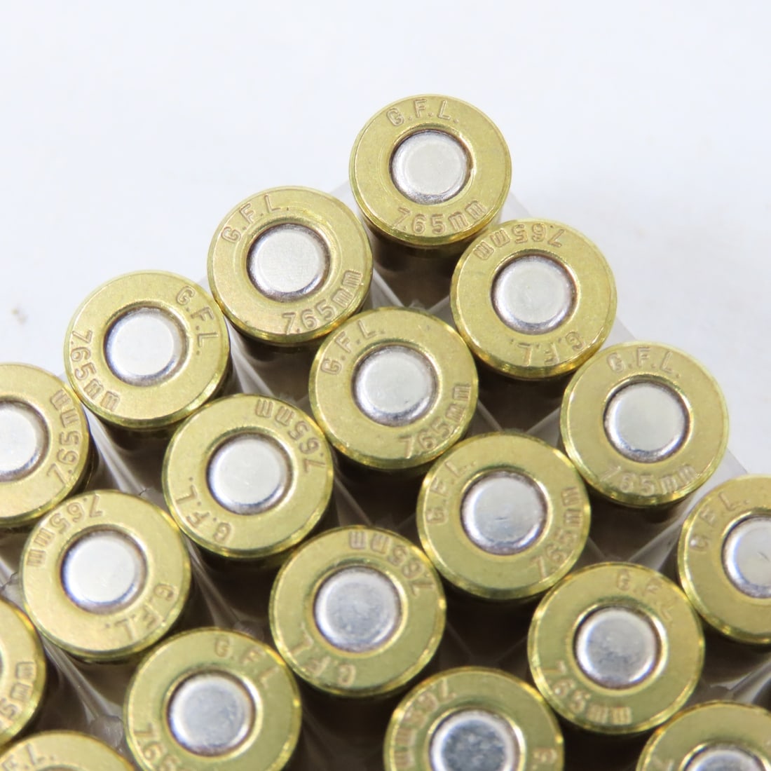 500 Rounds Fiocchi 32 Auto/7.65 Browning FMJ Ammo - 2