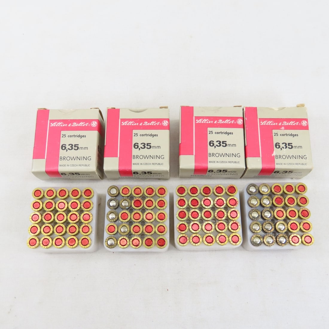 100 Rounds 6.35mm and Other Ammunition - 2