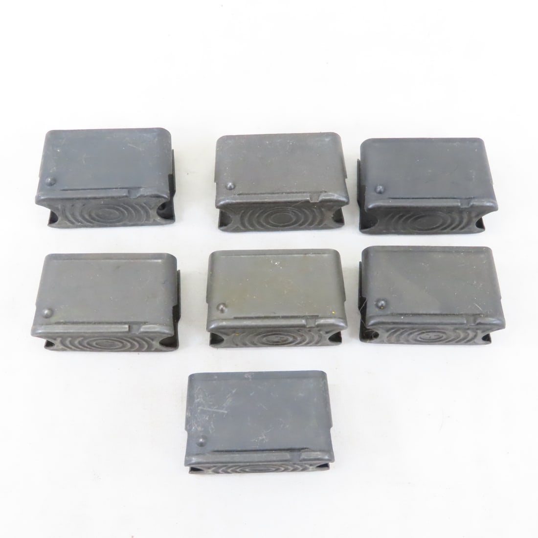 88 Rounds .30-06 Cal Ammo in M1 En-Bloc Clips - 9