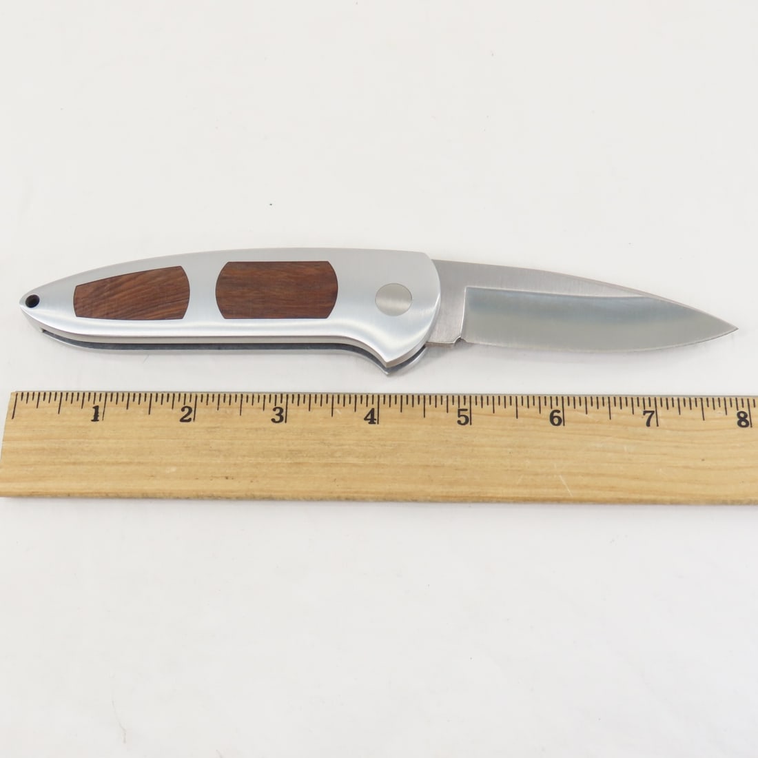 Boker Top Lock Thuya Wood 701 Pocket Knife - 5