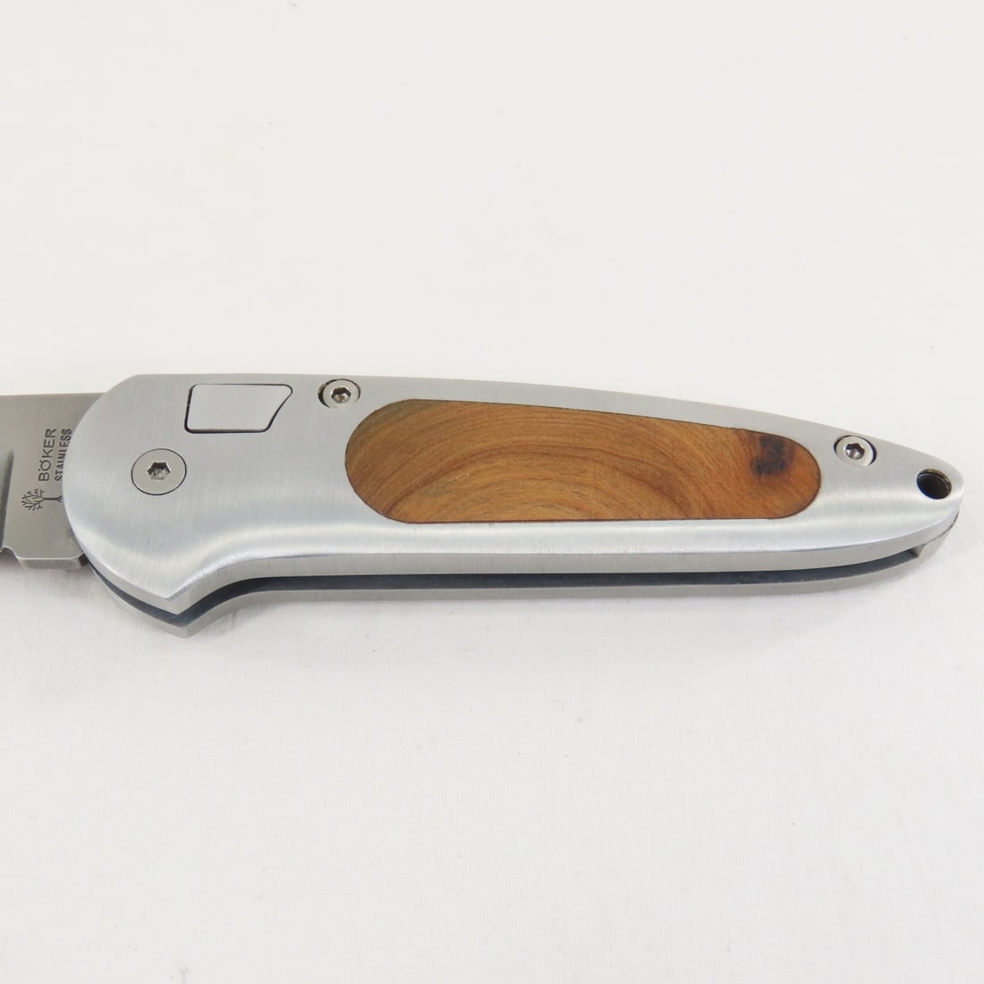 Boker Top Lock II Thuya Wood BK-7103 Knife - 4
