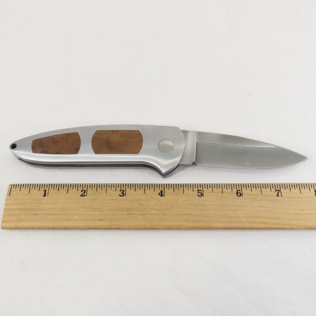 Boker Top Lock Thuya Wood 701 Pocket Knife - 5