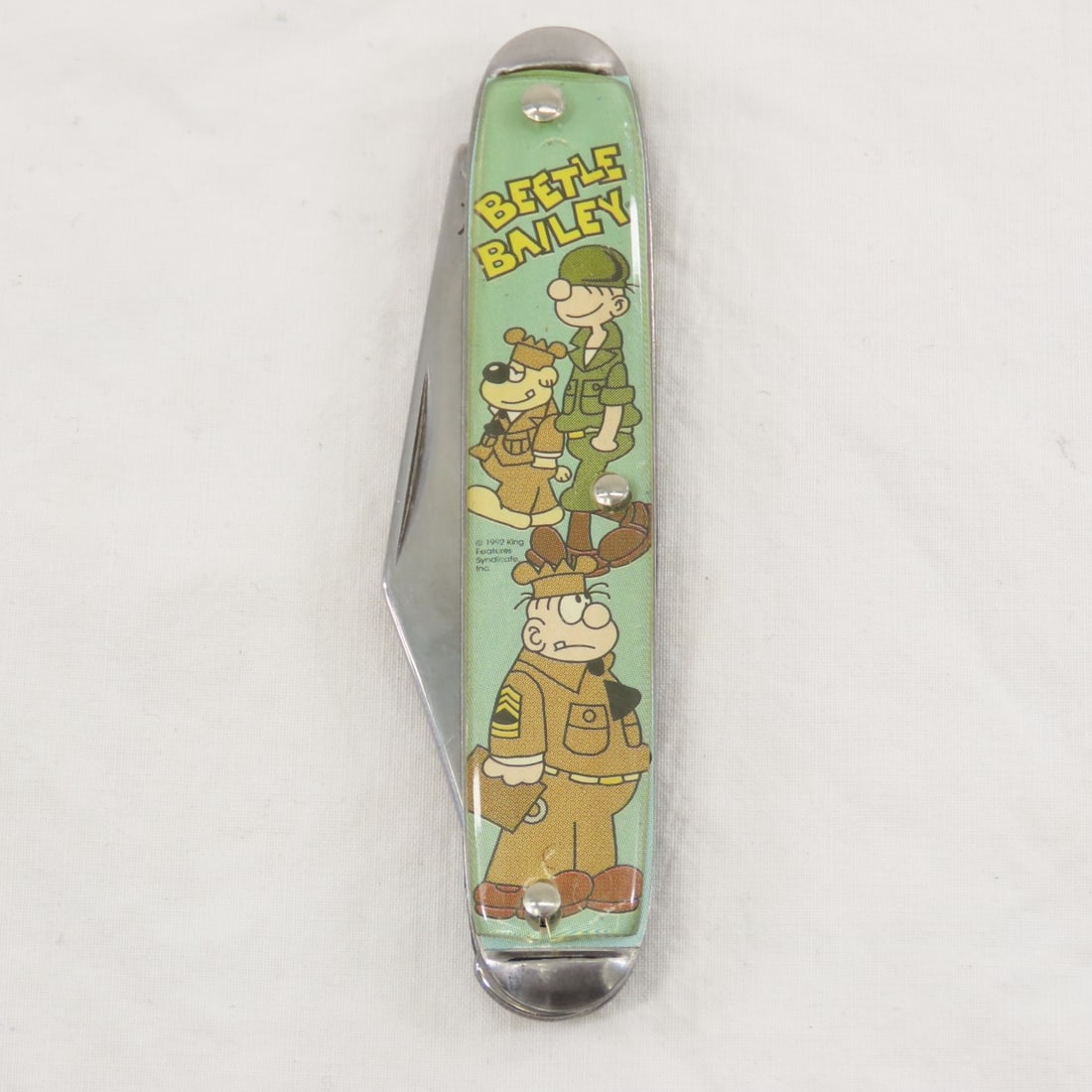2 Beetle Bailey 50th Anniversary Pocket Knives - 19