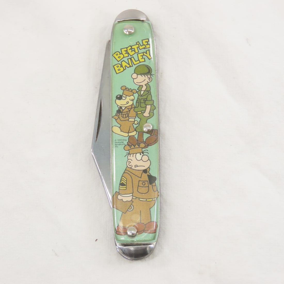 2 Beetle Bailey 50th Anniversary Pocket Knives - 9