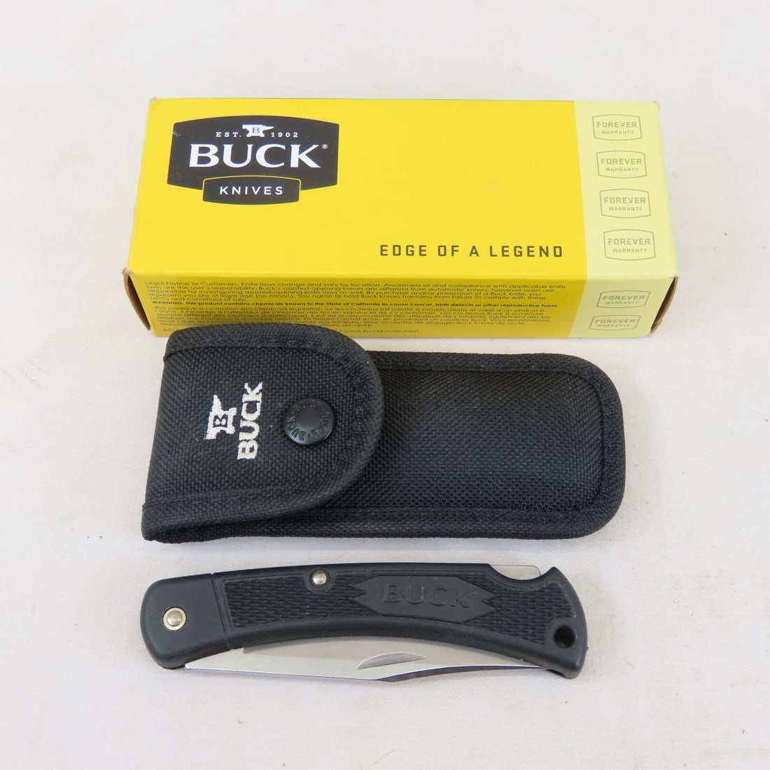 Buck 110 Lite Hunter & Wood Duck #73 pocket knives - 2