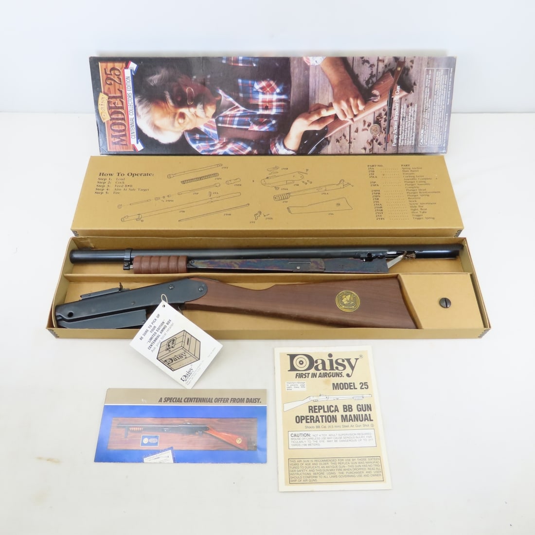 Daisy Model 25 Centennial Collectors Ed. BB Rifle (1 of 11)