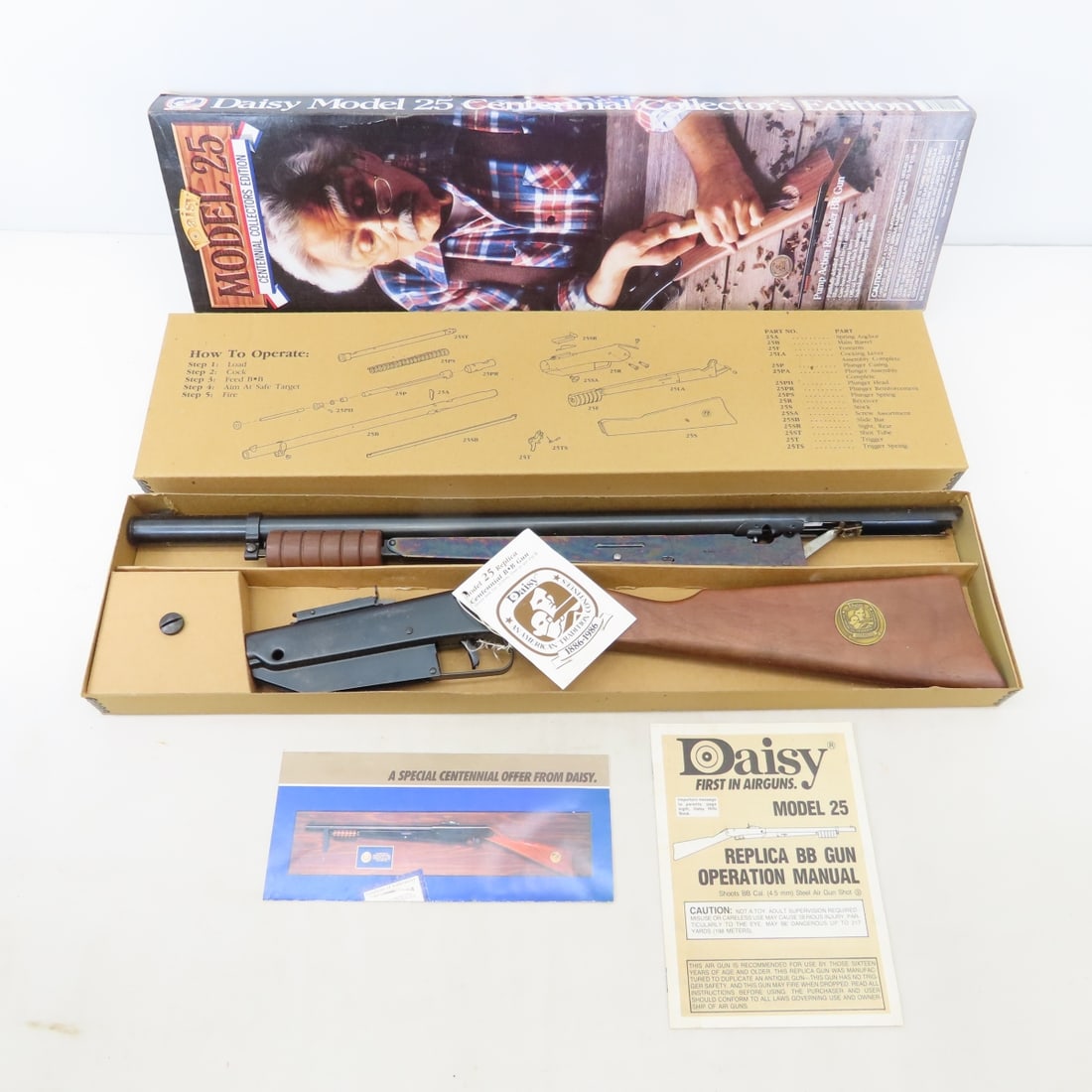 Daisy Model 25 Centennial Collectors Ed. BB Rifle (1 of 13)