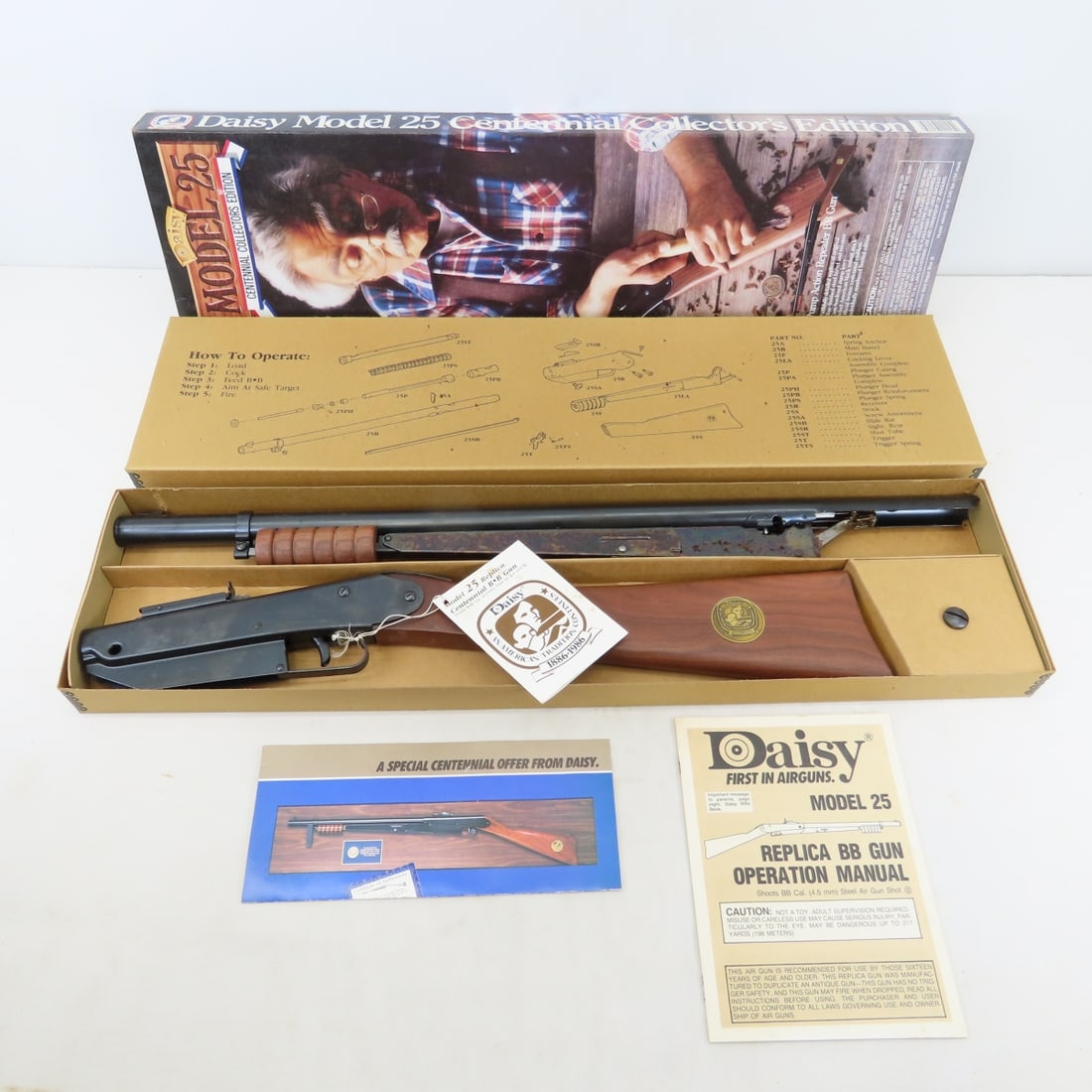 Daisy Model 25 Centennial Collectors Ed. BB Rifle (1 of 13)