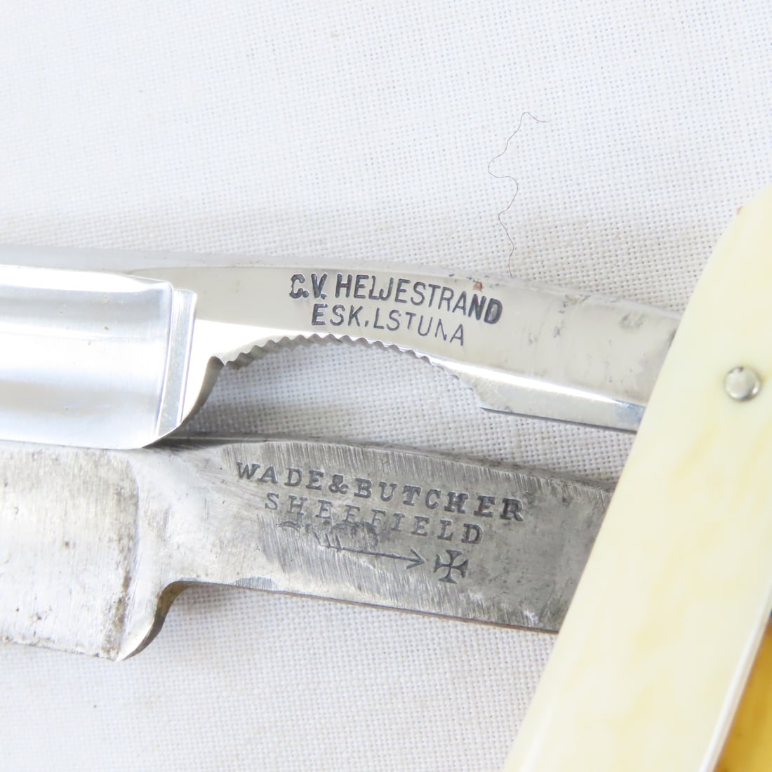 10+ Vintage Straight Razors, Frieder. Ern & Others - 5