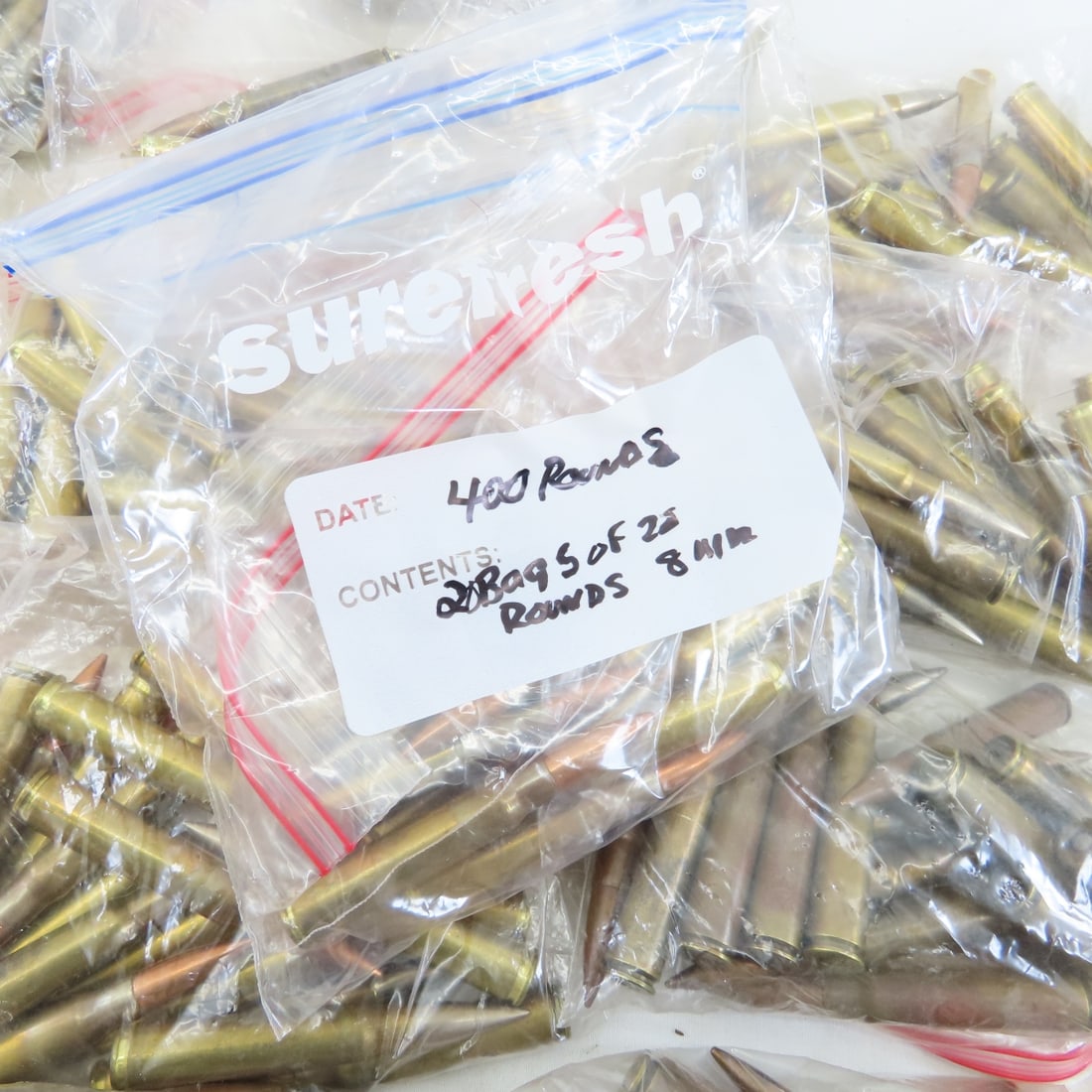 400 Rounds 8mm Mauser Ammunition in Ammo Can - 2