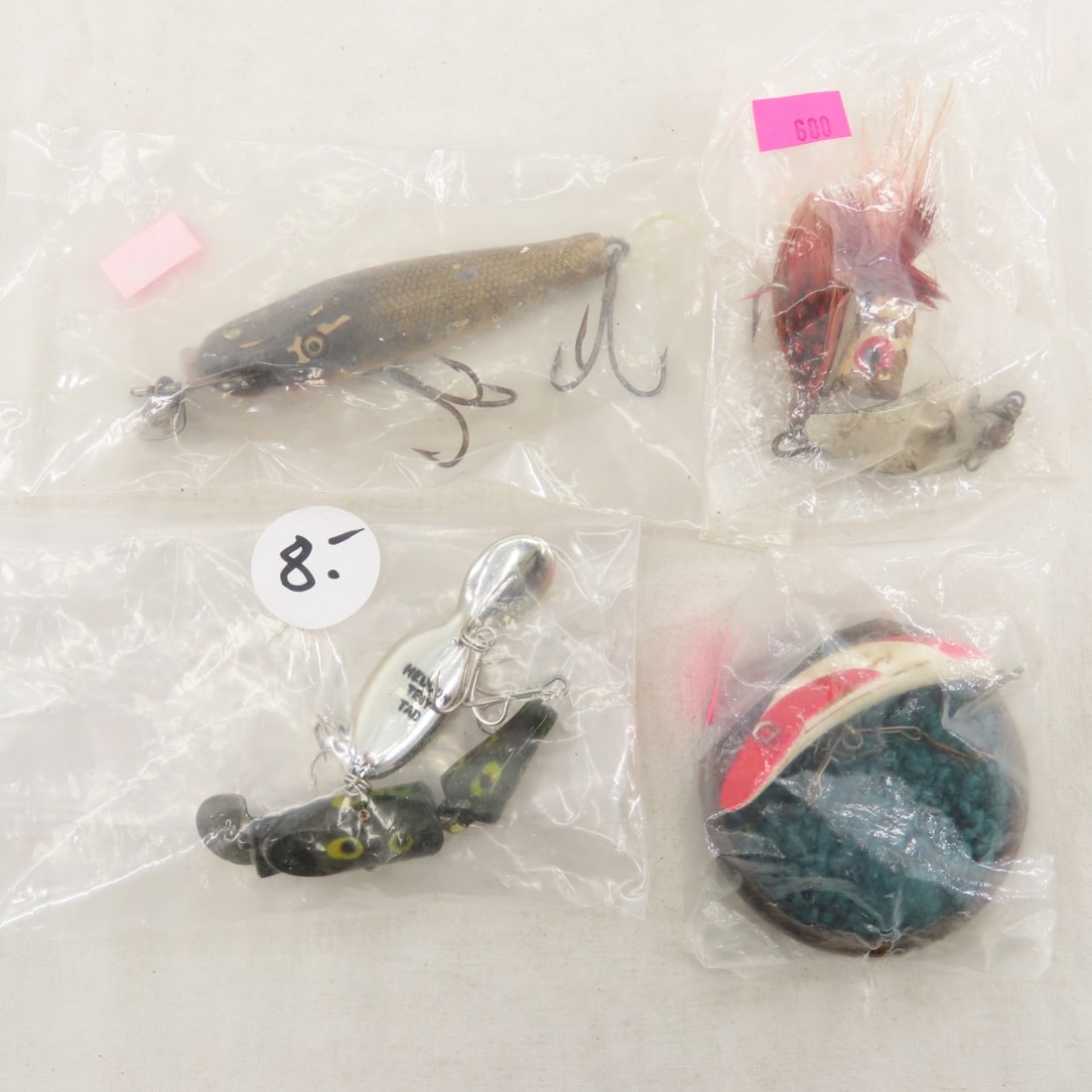 20+ Vintage Fishing Lures, Hula Popper, Lazy Ike - 9