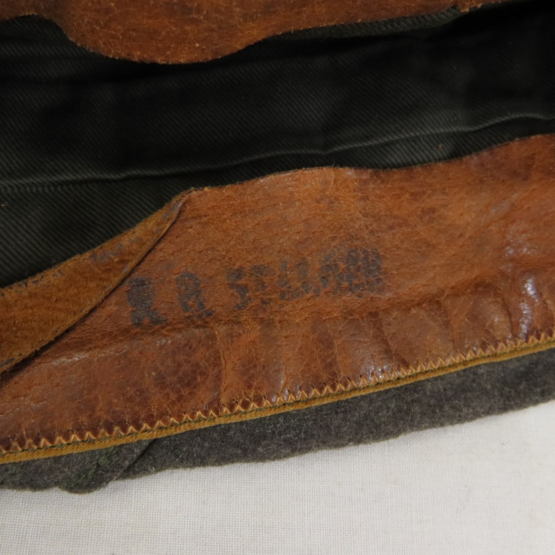 WWII Era USMC Dress Green Service Jacket & Caps - 20