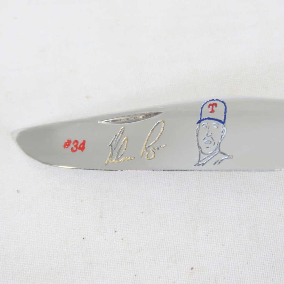 3 Folding Pocket Knives, Case Nolan Ryan, Eagle - 3