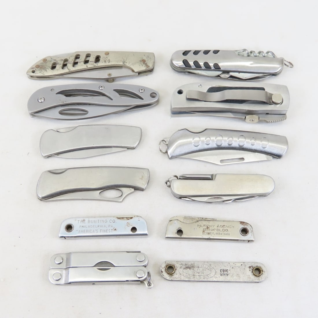 10 Folding Pocket Knives, Tomahawk & Pliers (1 of 11)