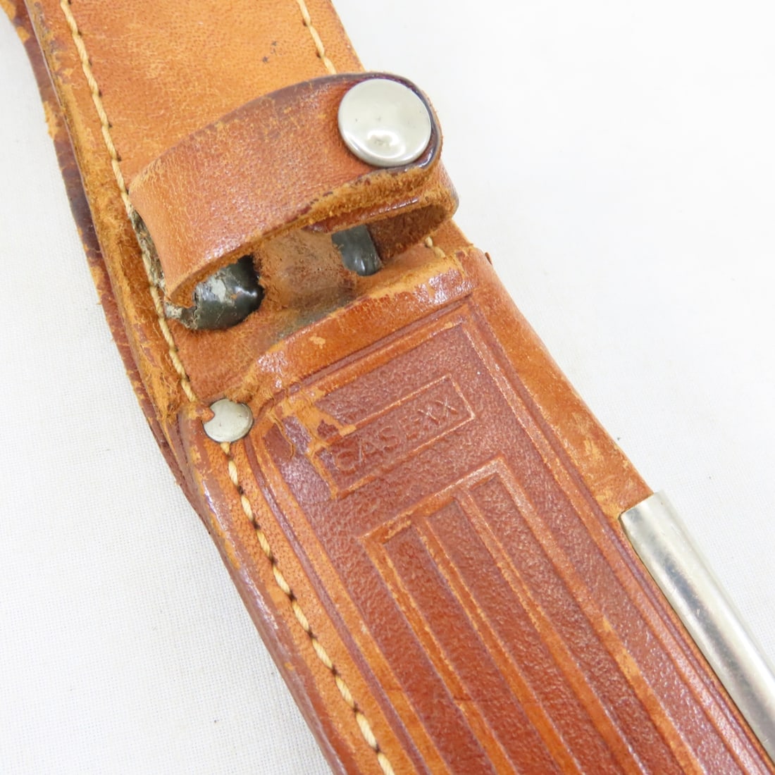 2 Antique 1930's Case Fixed Blade Knives - 7