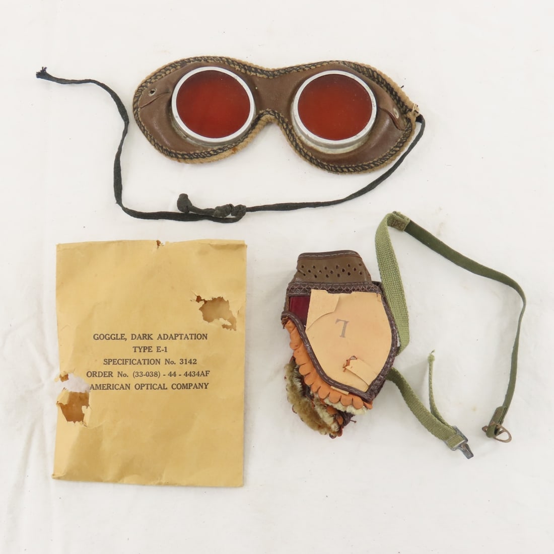 10 Pair Vintage Aviator Goggles & Other Glasses - 11