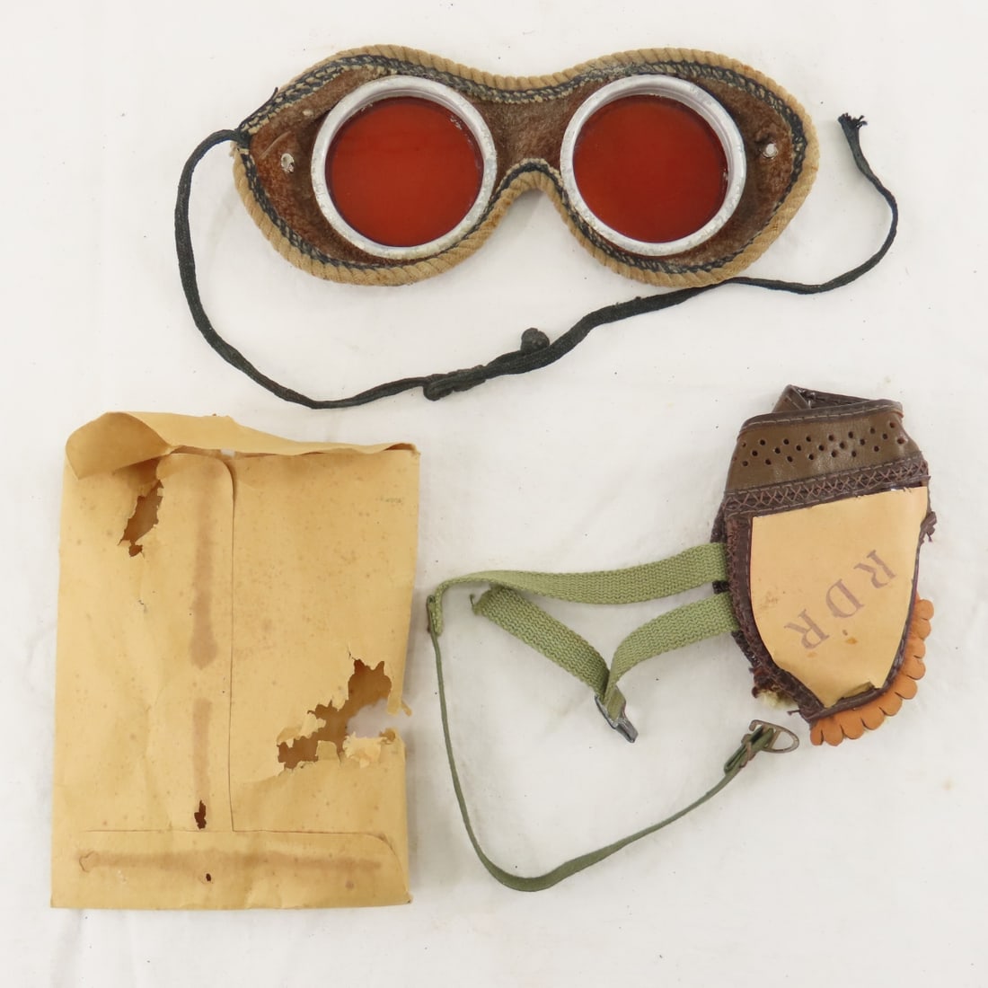 10 Pair Vintage Aviator Goggles & Other Glasses - 12
