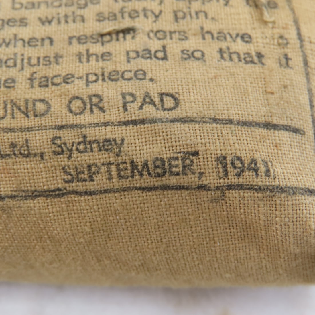 5 WWII British Military First Aid Field Dressings - 3