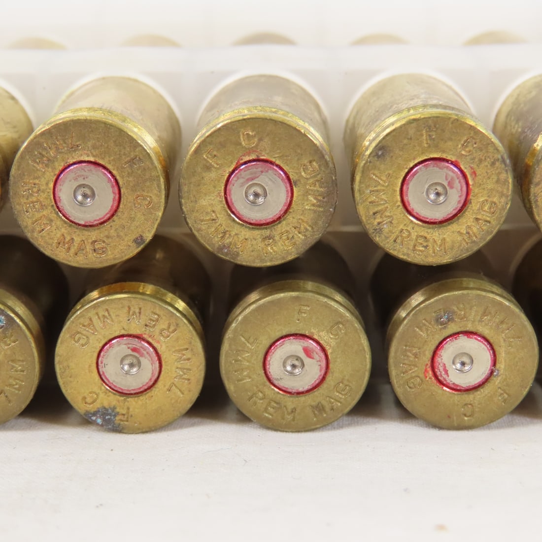 12 lbs 7mm Brass Casings & 25 Rounds Ammunition - 13