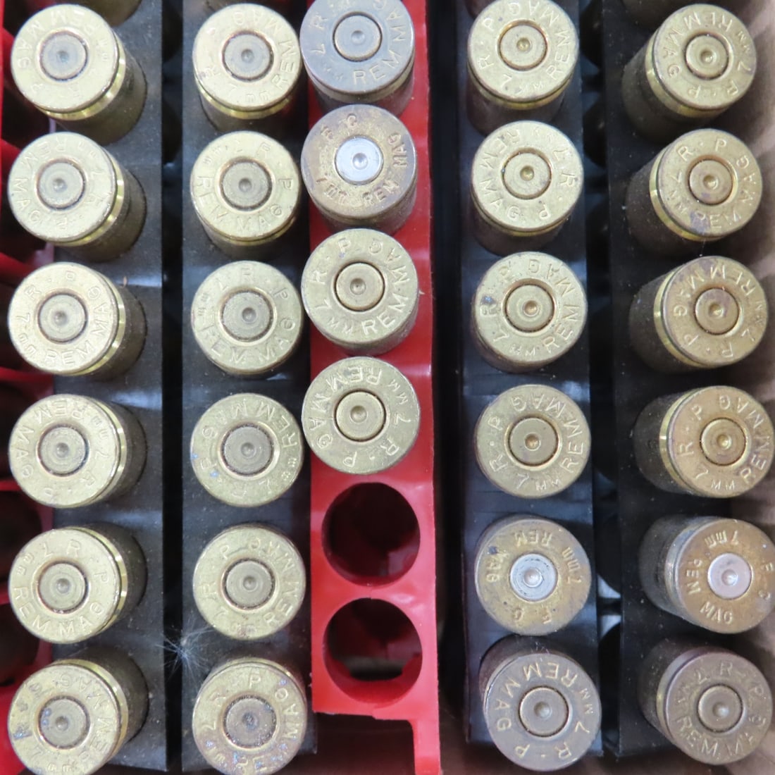 12 lbs 7mm Brass Casings & 25 Rounds Ammunition - 8