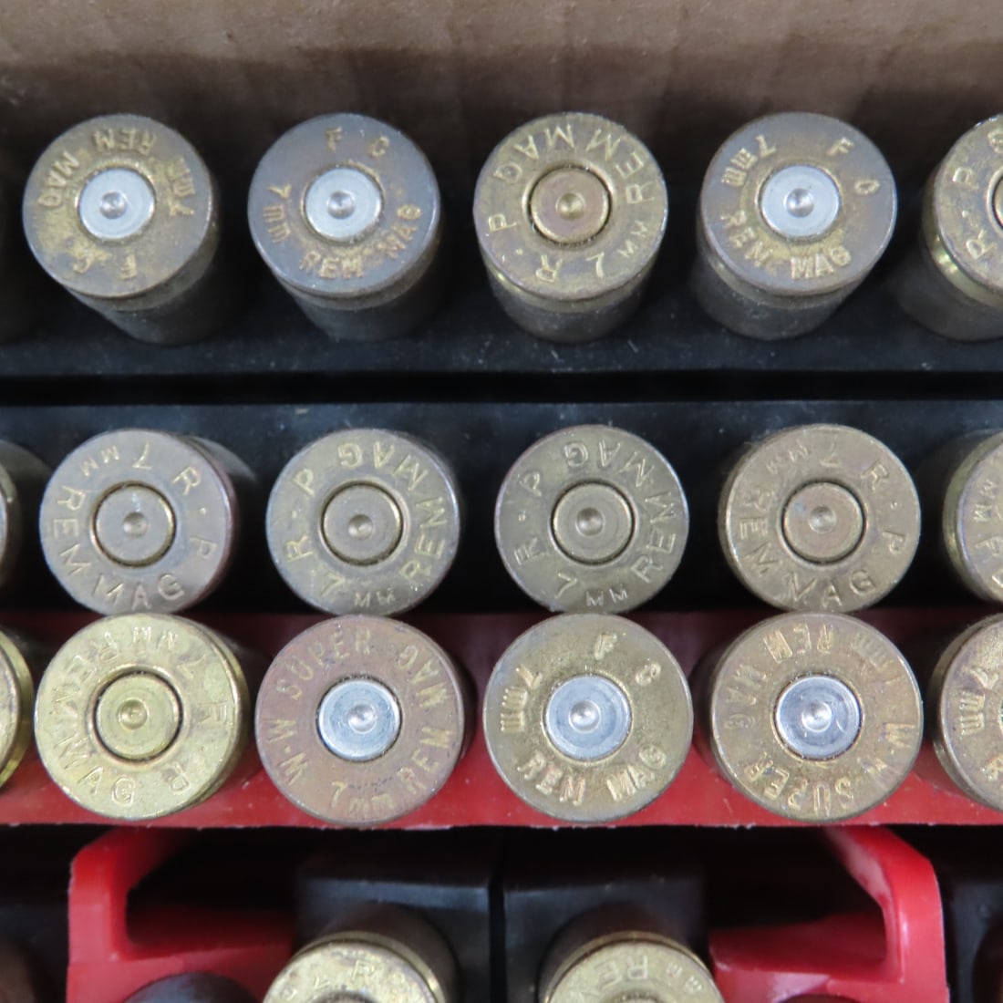 12 lbs 7mm Brass Casings & 25 Rounds Ammunition - 9