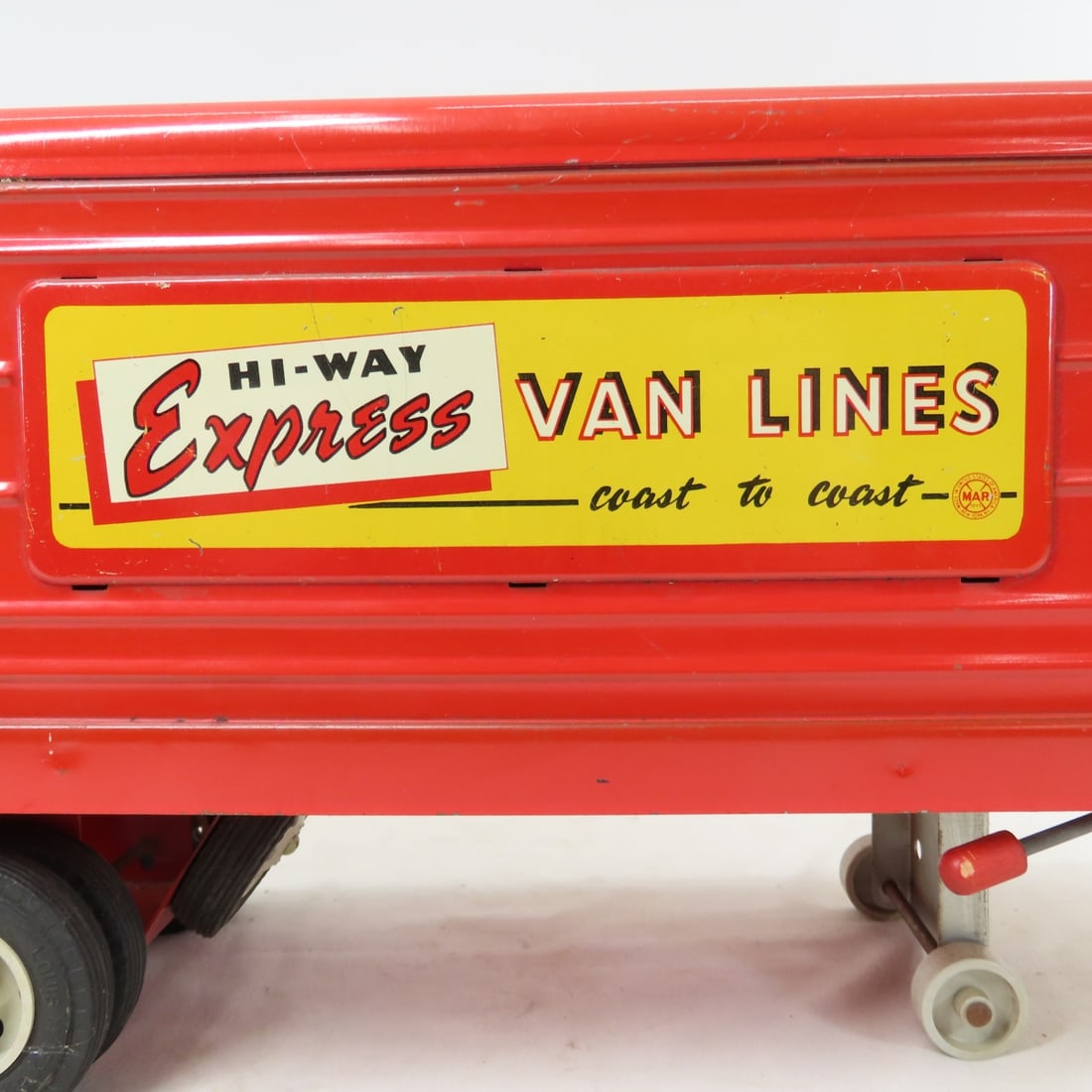 Louis Marx & Co Hi-Way Express Van Lines Truck - 18