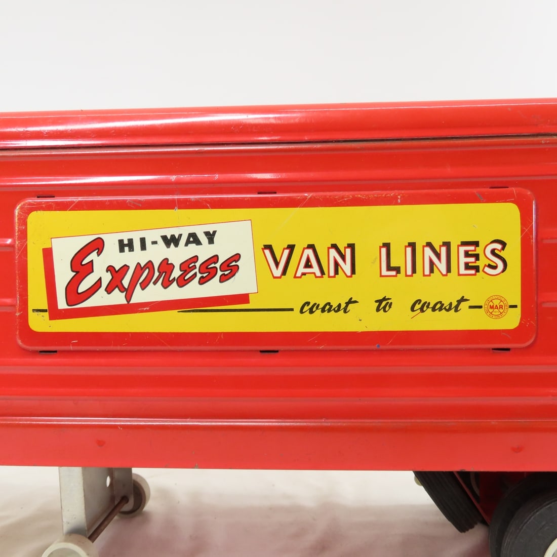 Louis Marx & Co Hi-Way Express Van Lines Truck - 19