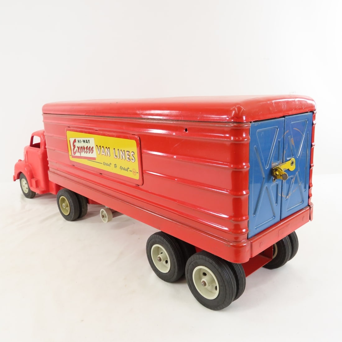 Louis Marx & Co Hi-Way Express Van Lines Truck - 3
