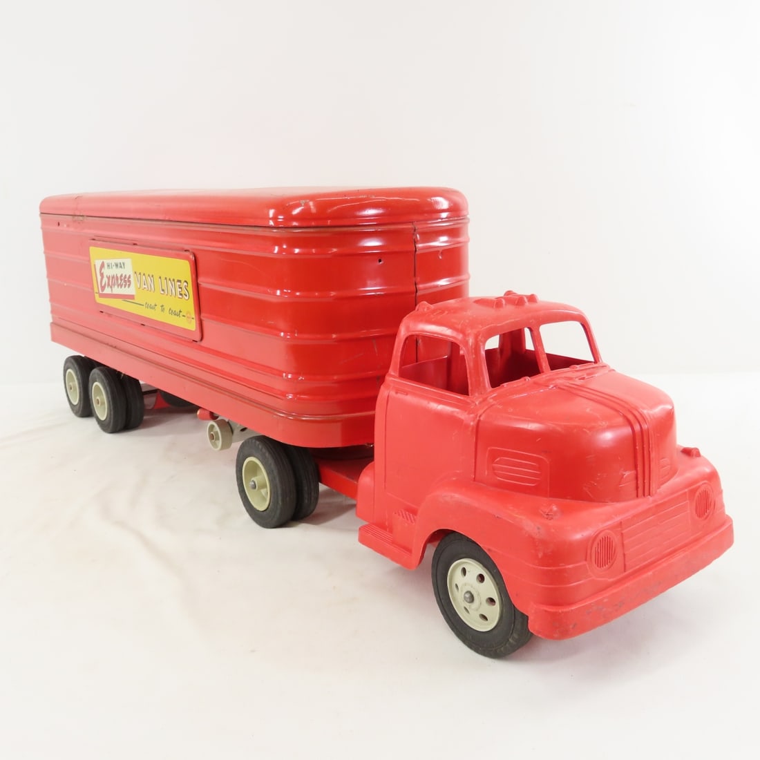 Louis Marx & Co Hi-Way Express Van Lines Truck - 7