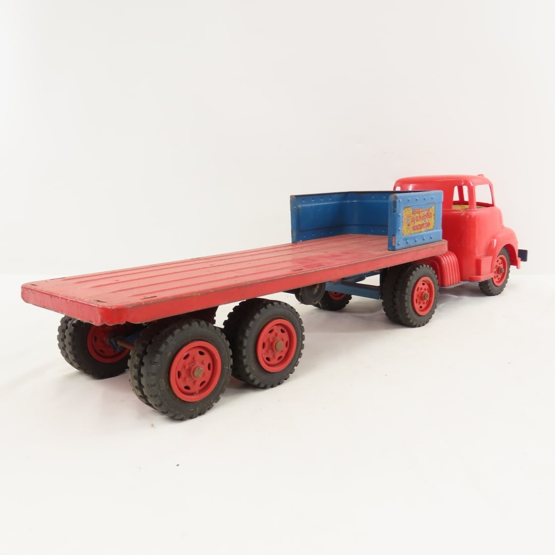 Wyandotte Plastic Cab-Over Truck & Metal Trailer - 5