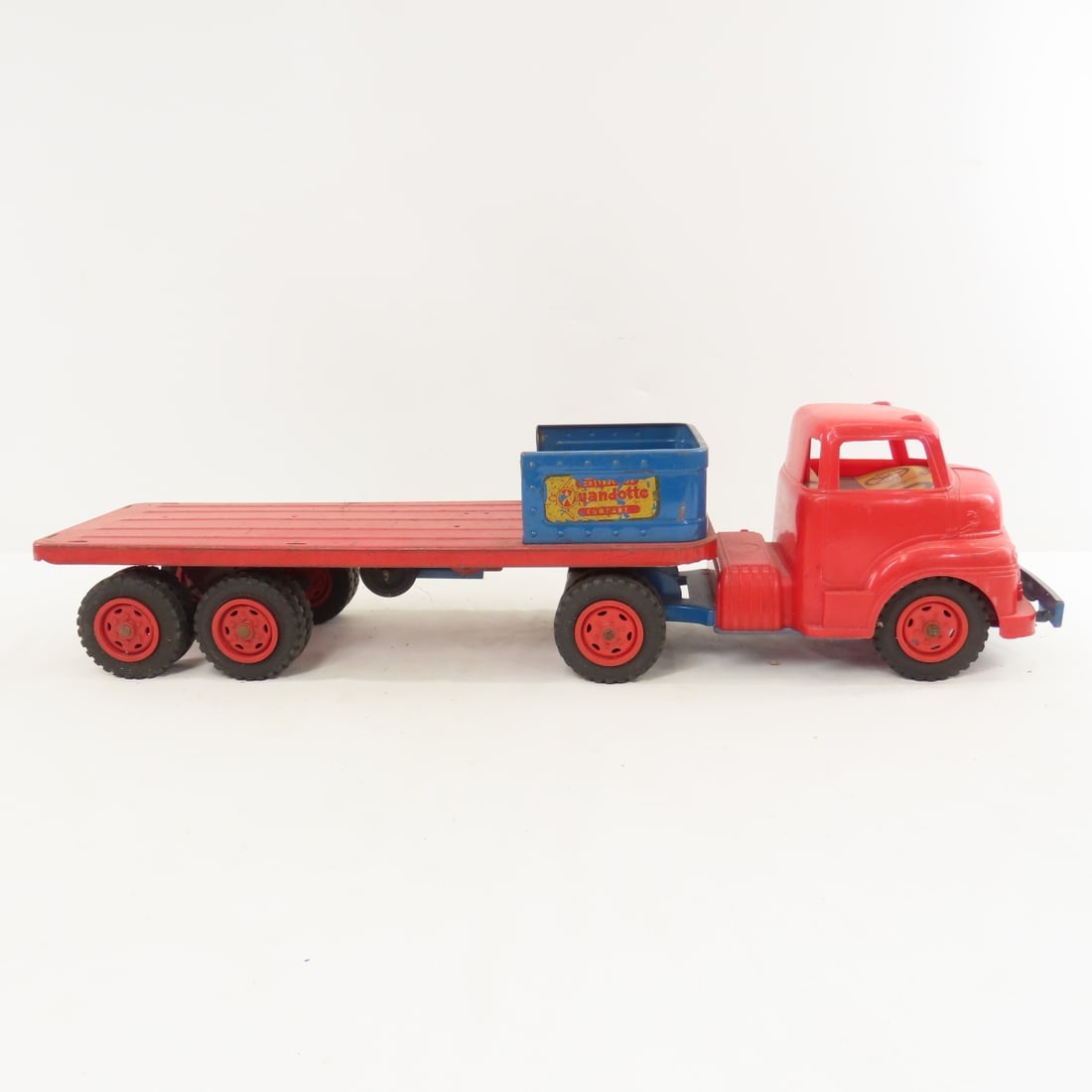 Wyandotte Plastic Cab-Over Truck & Metal Trailer - 6