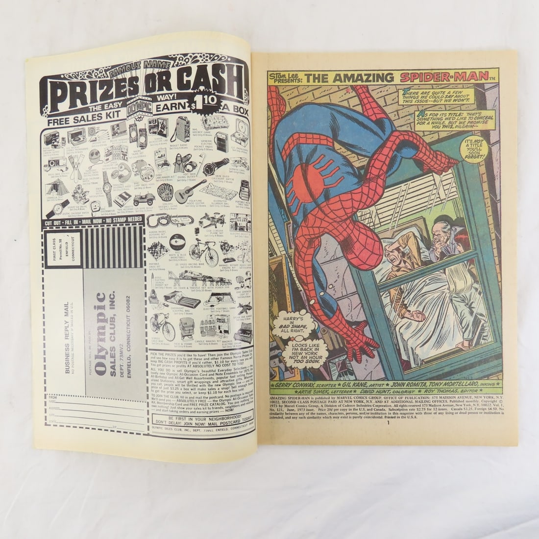 The Amazing Spider-Man Comic #121 - 2