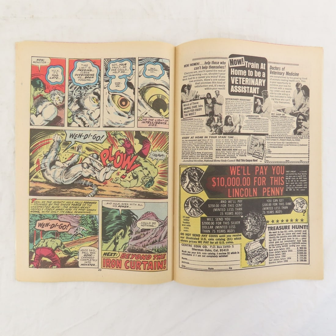 The Incredible Hulk #162 1st appearance of Wendigo - 16