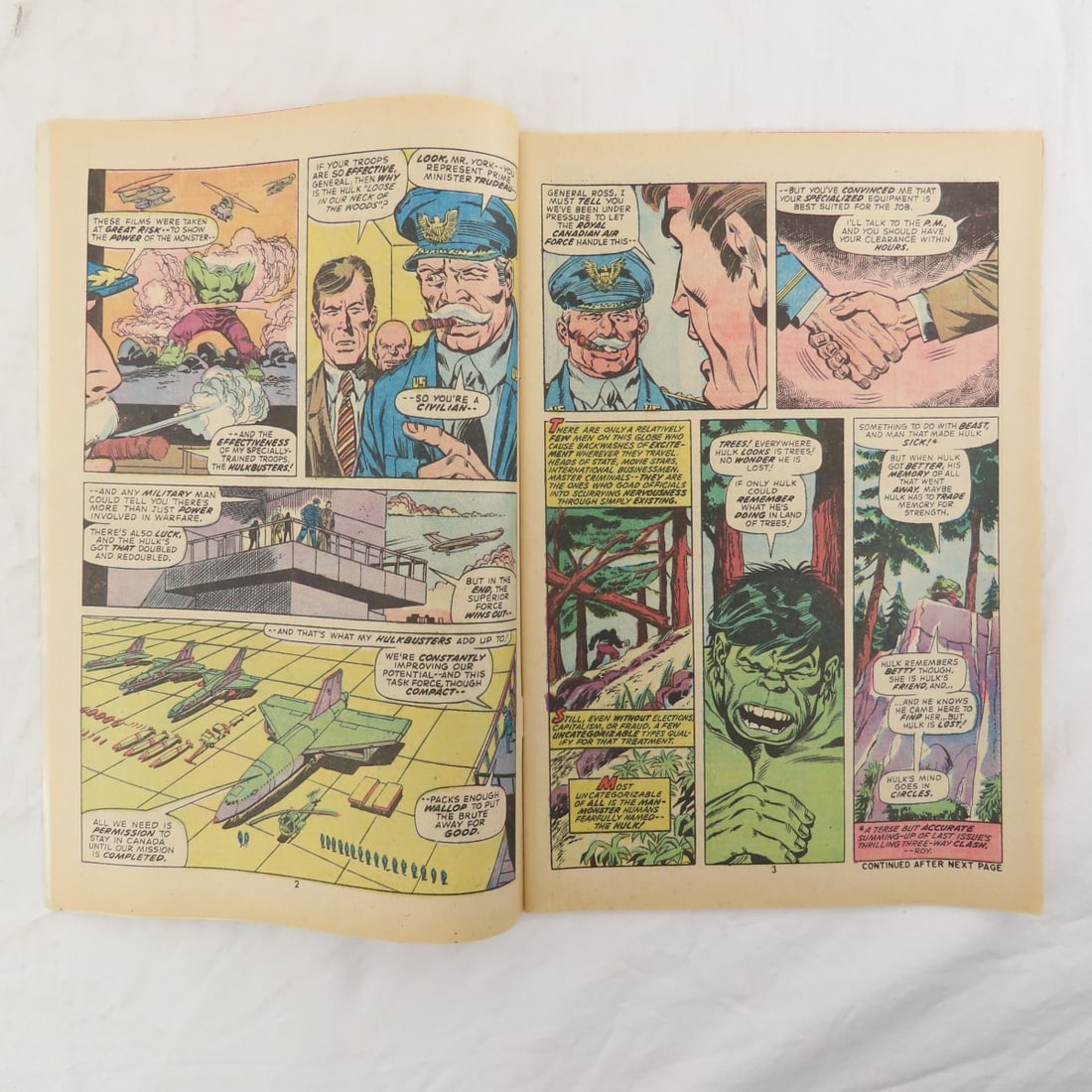 The Incredible Hulk #162 1st appearance of Wendigo - 3