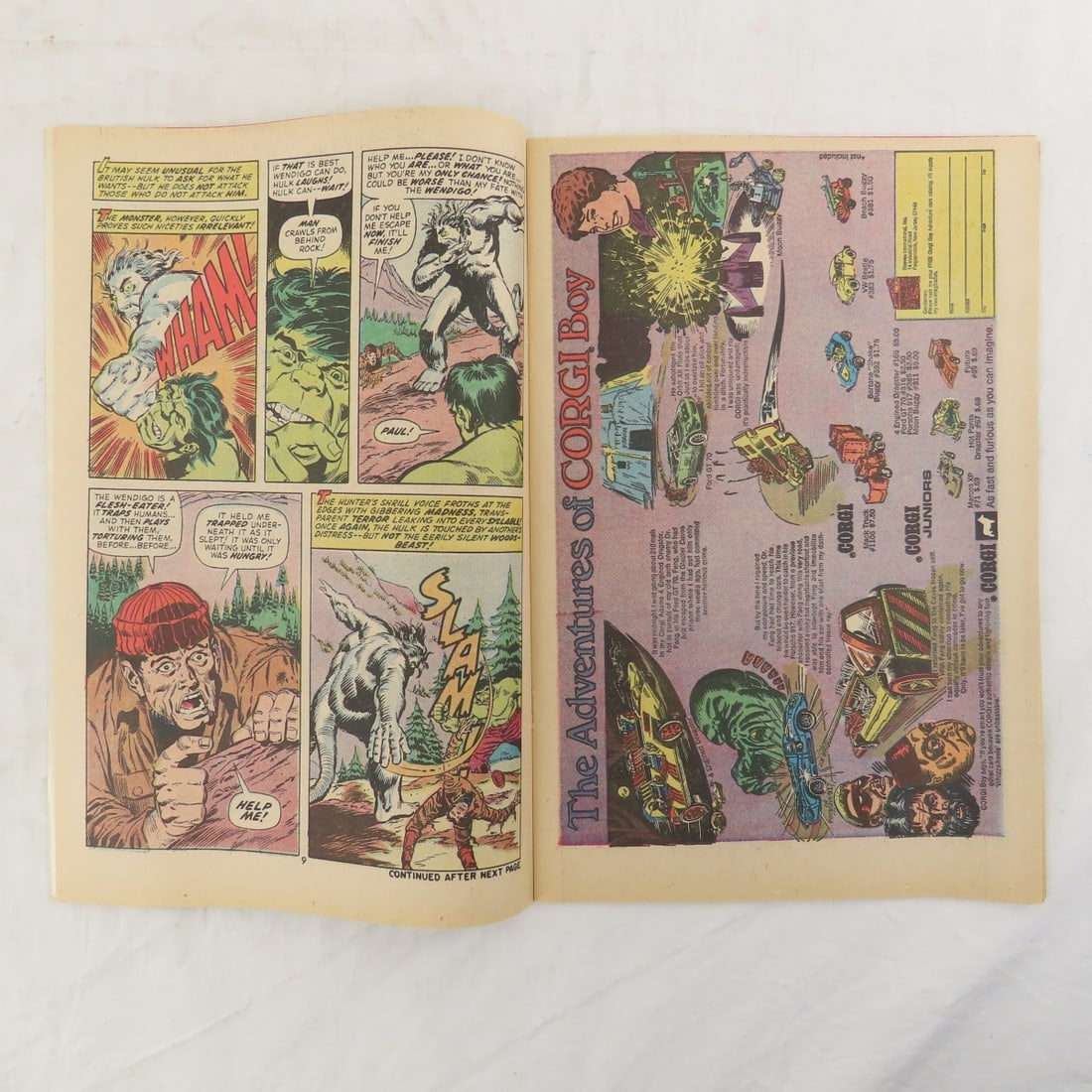 The Incredible Hulk #162 1st appearance of Wendigo - 8