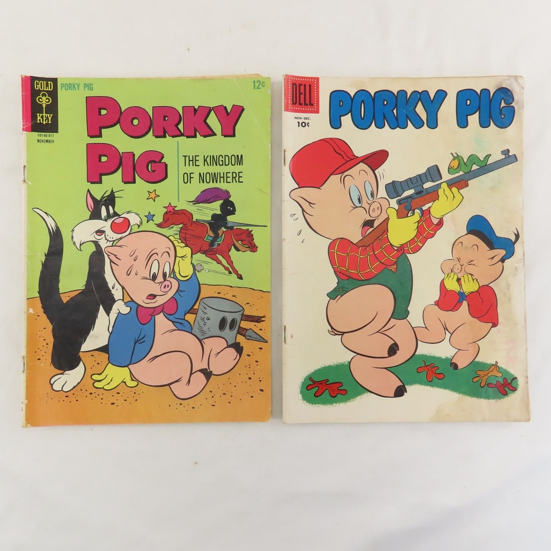 19 Vintage 10 Cent and Up Comic Books - 10