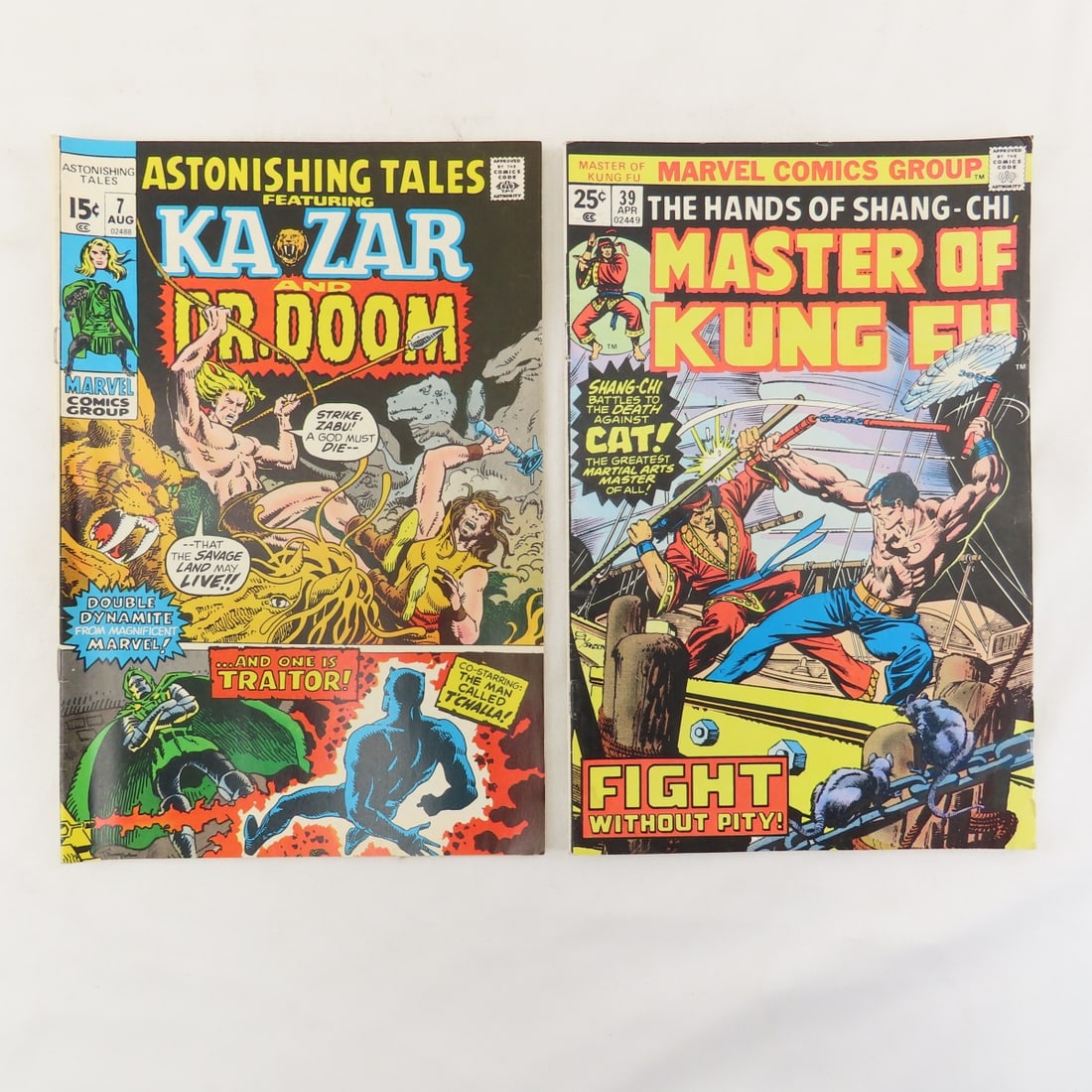 20 Marvel 12-20 Cent Comic Books - 12