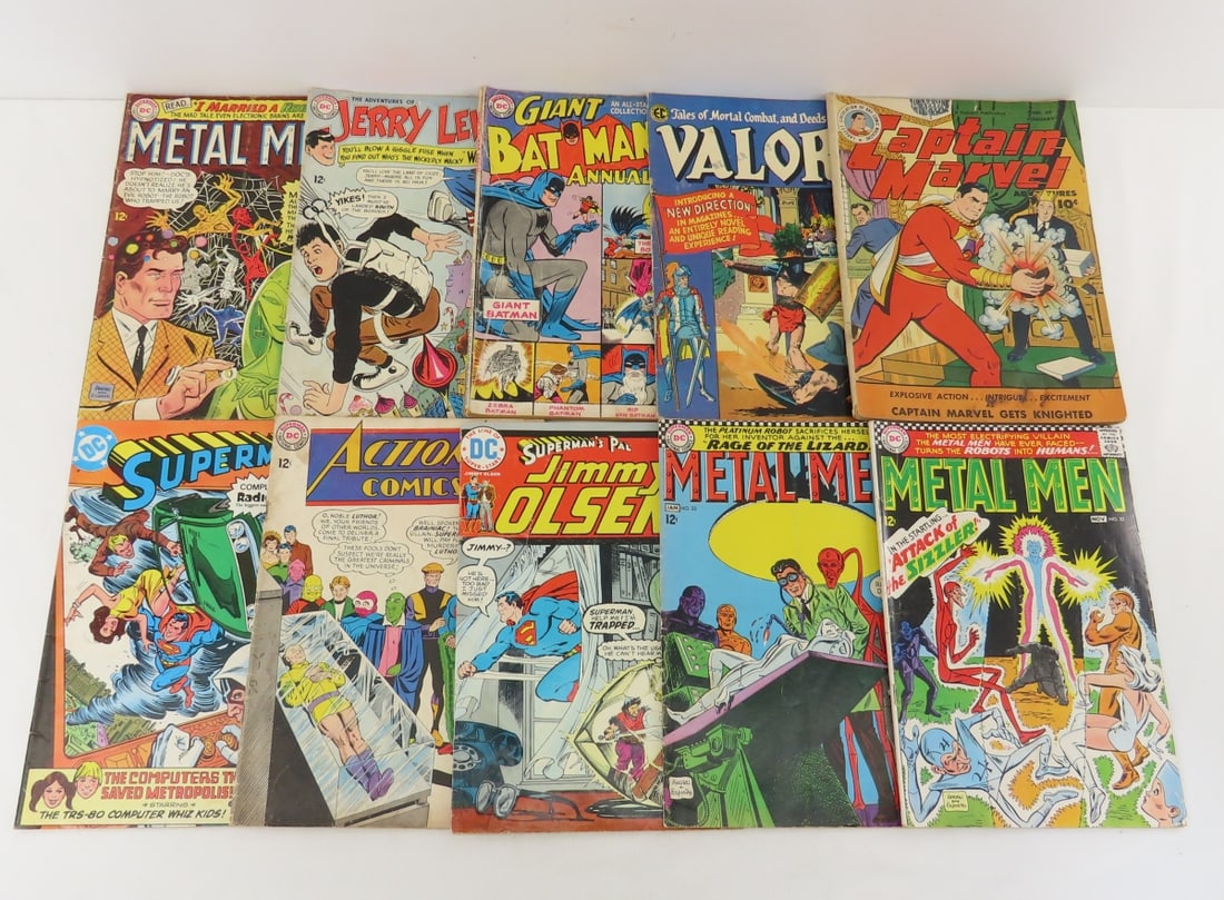 10 Vintage 10 Cent and Up Comic Books (1 of 16)