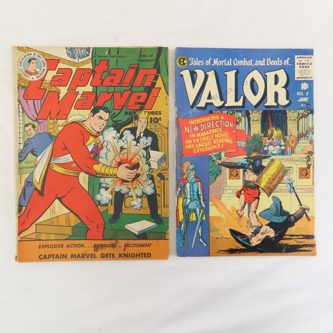 10 Vintage 10 Cent and Up Comic Books - 2