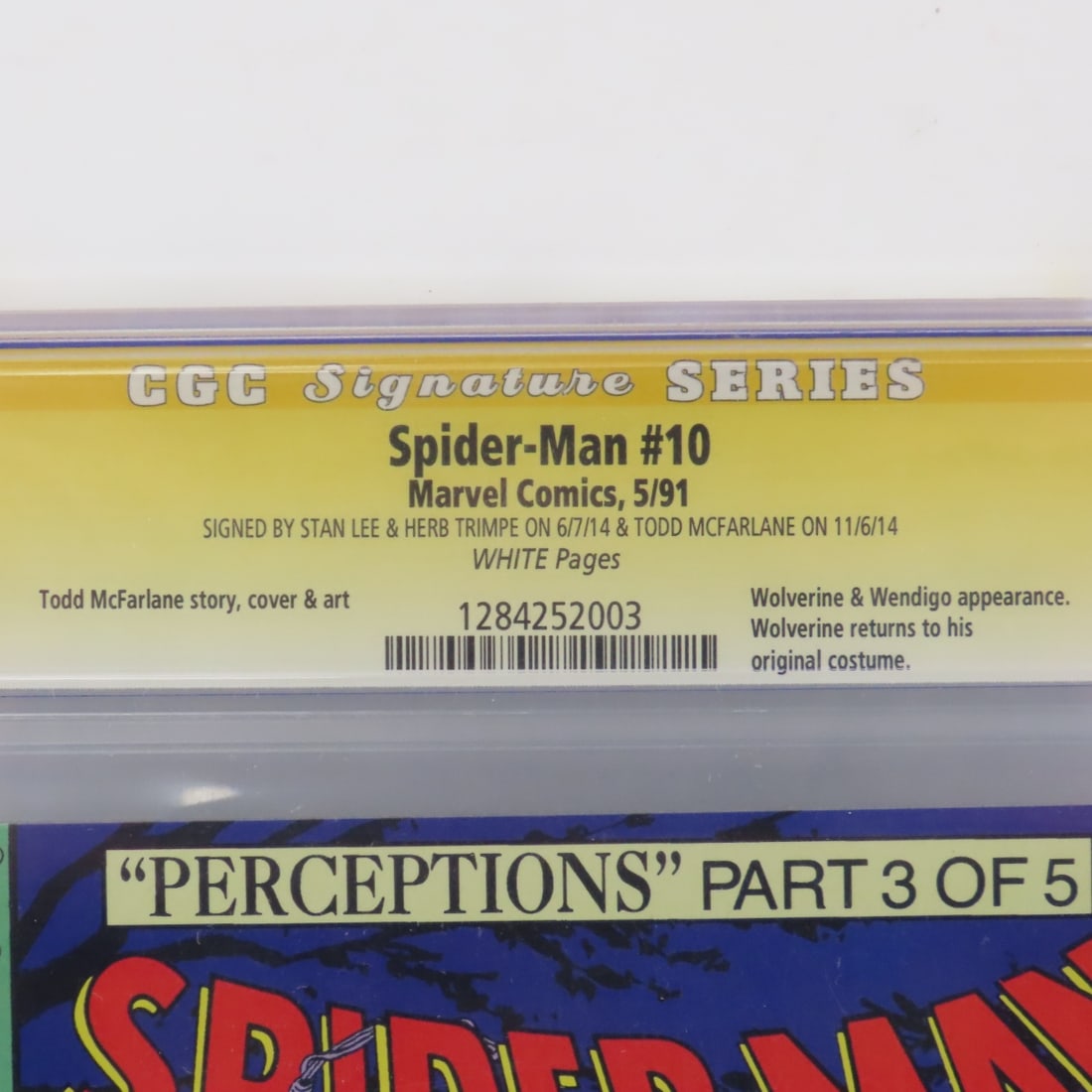 Spider-Man #10 CGC 9.8, 1991, Autographed - 6