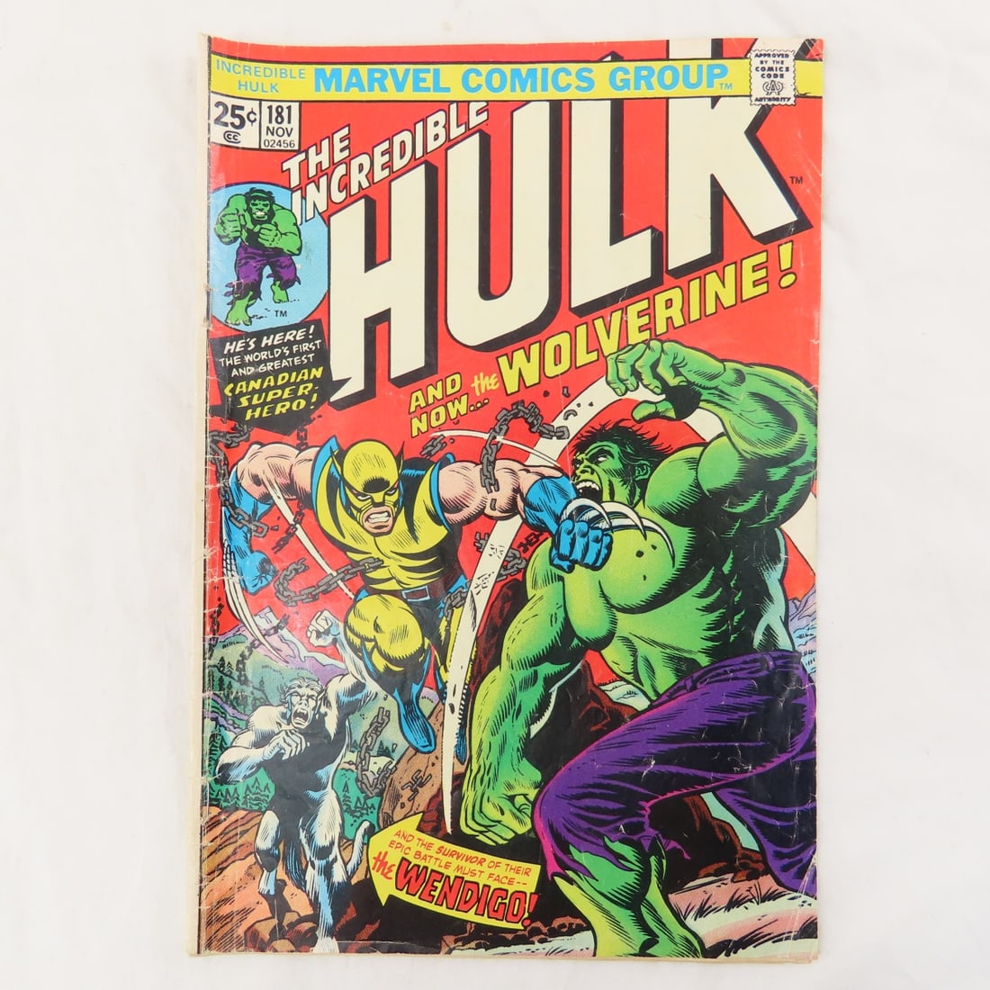 The Incredible Hulk #181- 1st Appearance Wolverine (1 of 19)